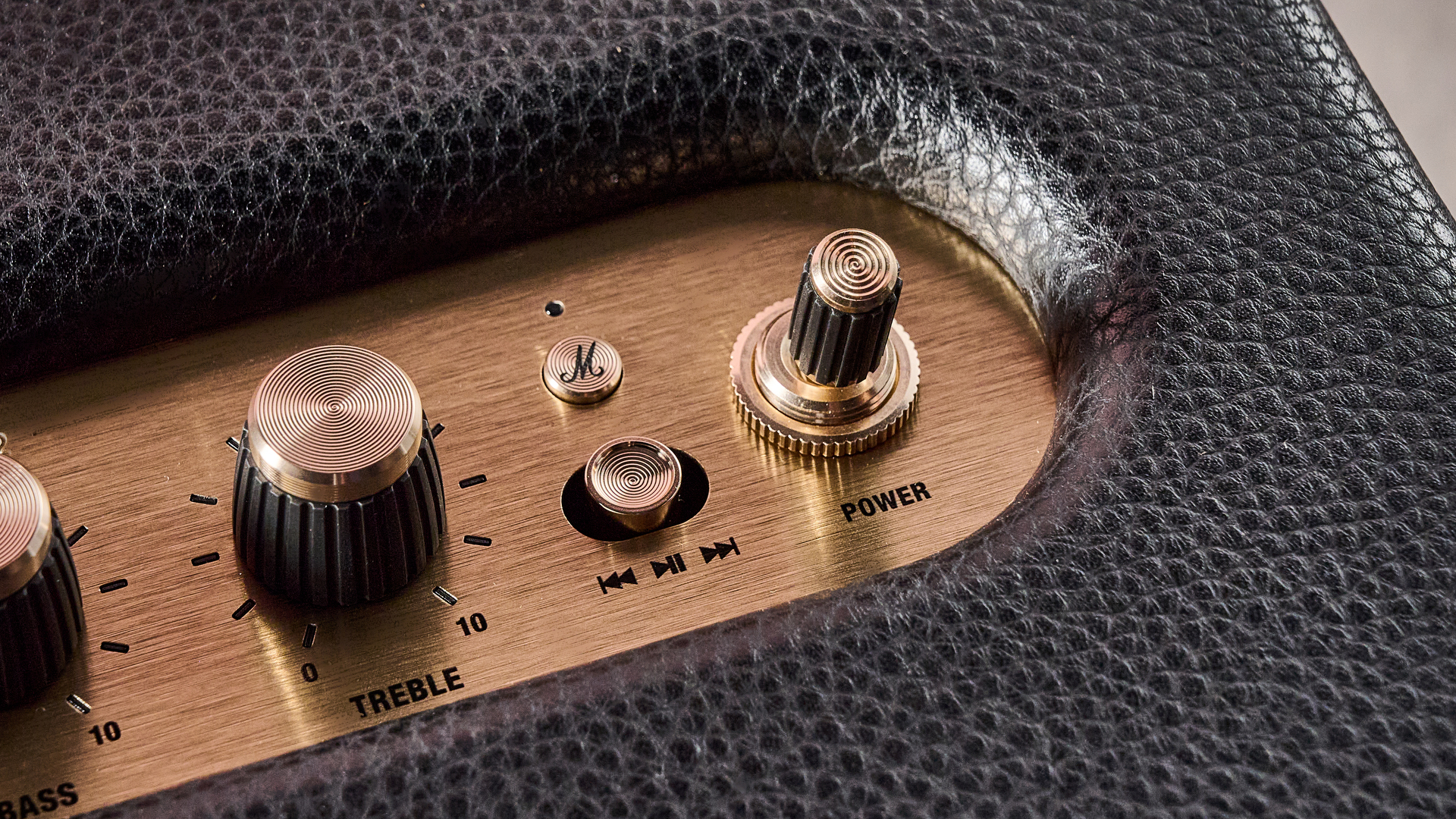Power switch on the Marshall Acton IV