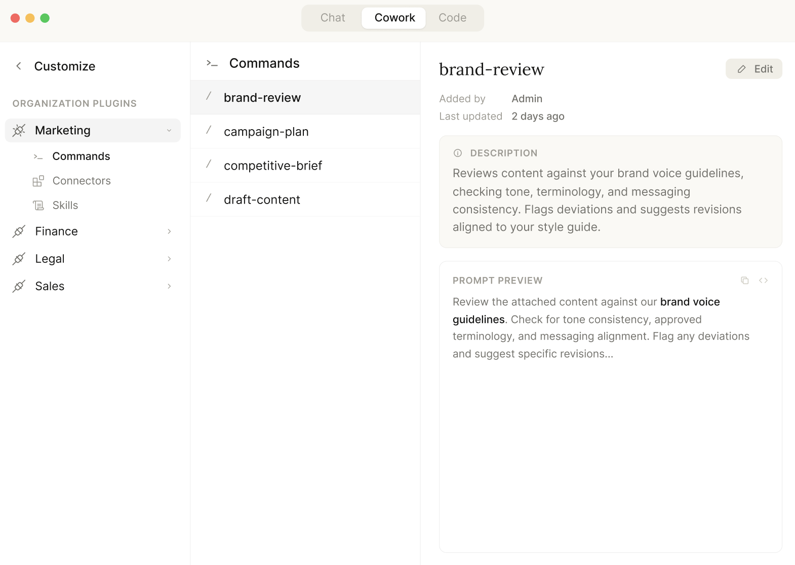 How to customize plugins in Claude Cowork